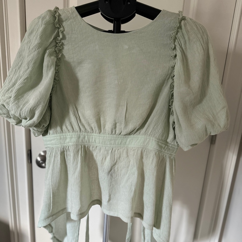 Mint Green Women's Top